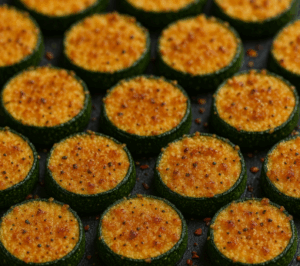 spicy zucchini crisps