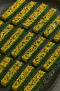 herb infused zucchini fries