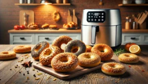 Air Fryer Bagels