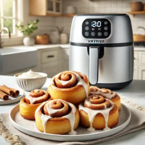 Air Fryer Cinnamon Rolls