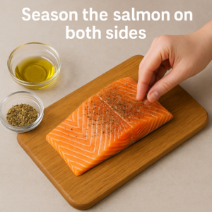 Prep the Salmon